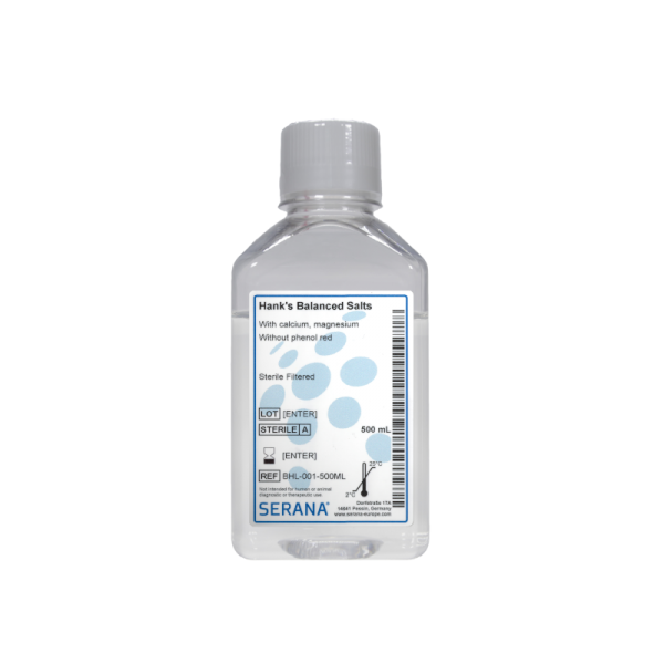 HBSS – Hank’s Balanced Salt Solution – BHL-001-500ML – Ongen Laboratory