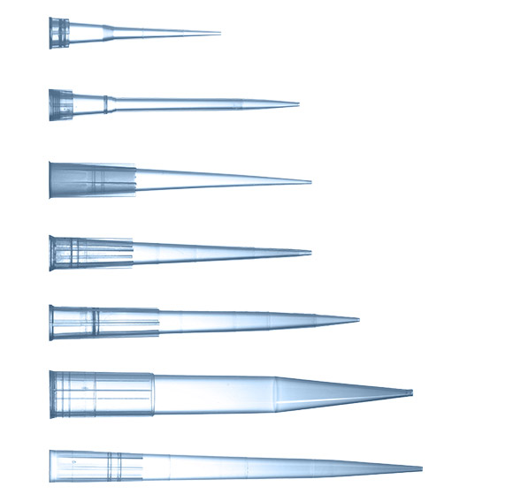 Pipette Tips, Bulk in Resealable Bags, PP